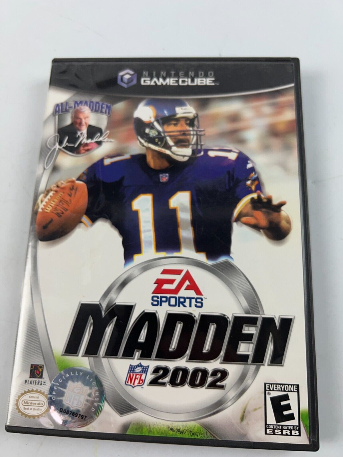 Madden NFL 2002 Nintendo Gamecube - Game & Case
