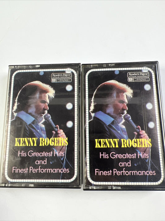 Kenny Rogers His Greatest Hits Audio Cassettes Country Reader's Digest