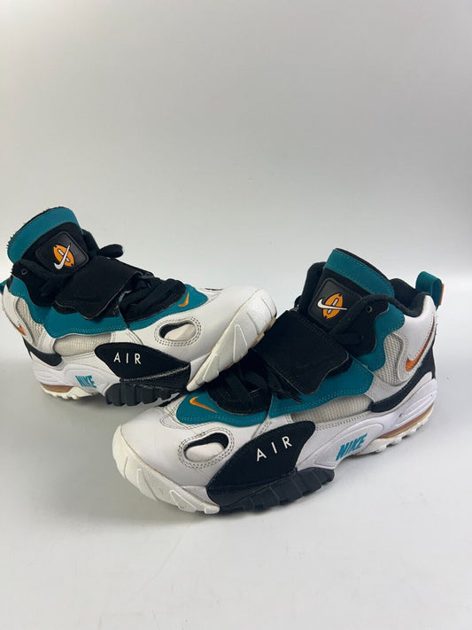 Nike Air Max Speed Turf Dan Marino Size 11 525225-100 White Black Teal OG