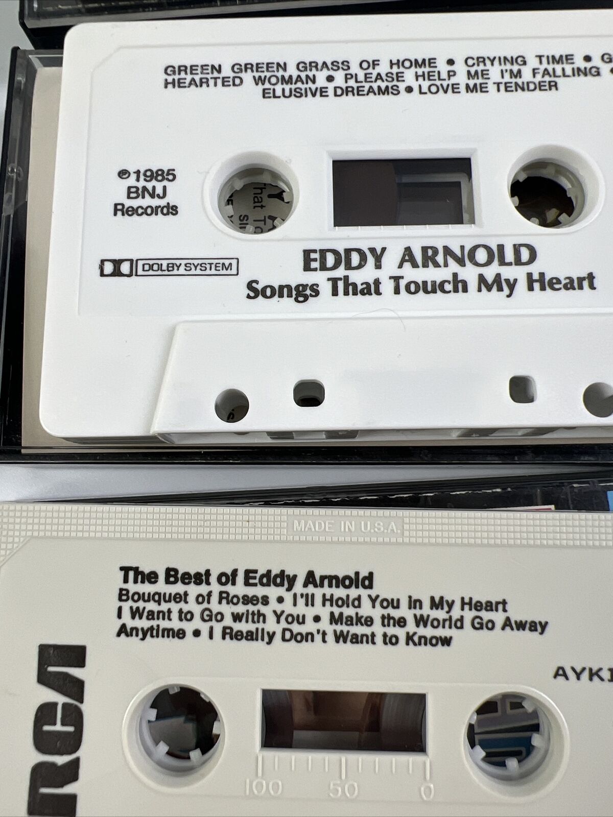 Eddy Arnold - Most Loved Hits -Best of - Songs that touch my Heart Cassettes