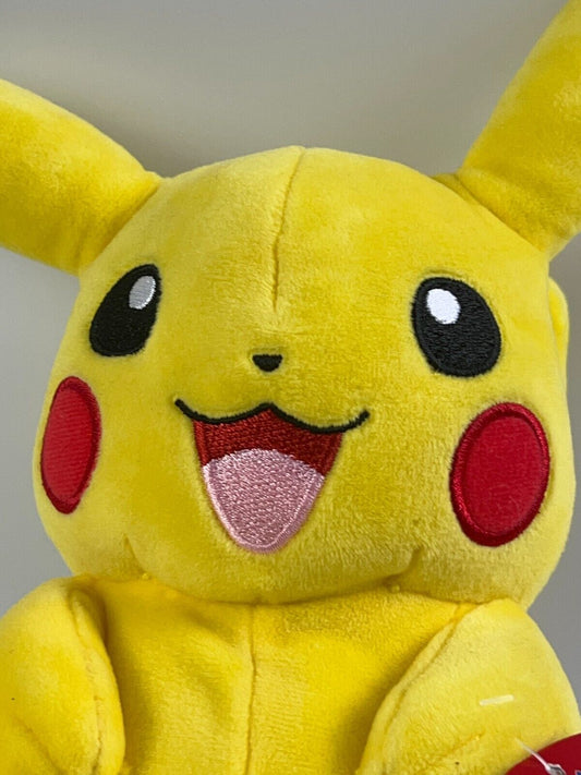 Pokemon PIKACHU Wicked Cool Toys 8-Inch Plush NEW With Tags! FREE SHIPPING!