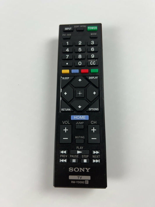 SONY RM-YD092 LED HDTV REMOTE CONTROL (RMYD092) * U.S. Seller*