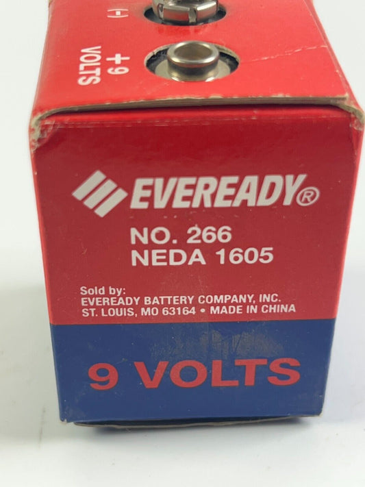 Eveready 266 9V Alkaline Battery NEDA 1605
