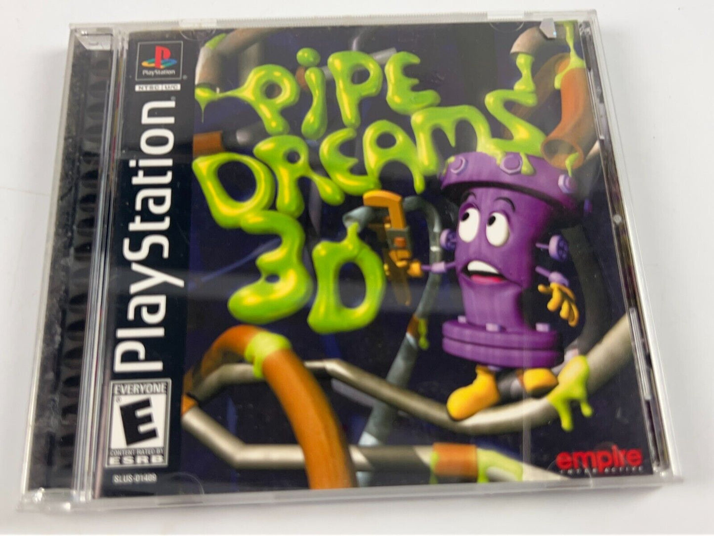 Pipe Dreams 3D (Sony PlayStation 1, 2001) PS1 Complete CIB