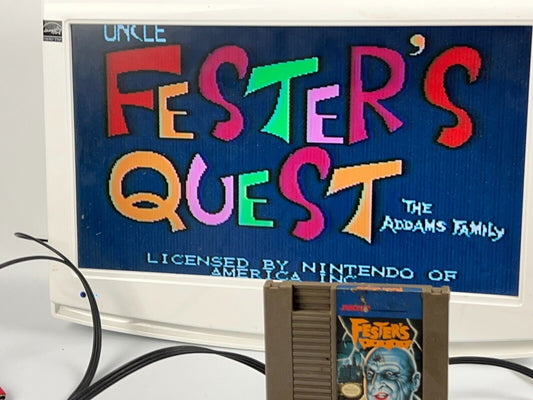 Festers Quest (Nintendo NES) Original Authentic - Panier testé uniquement