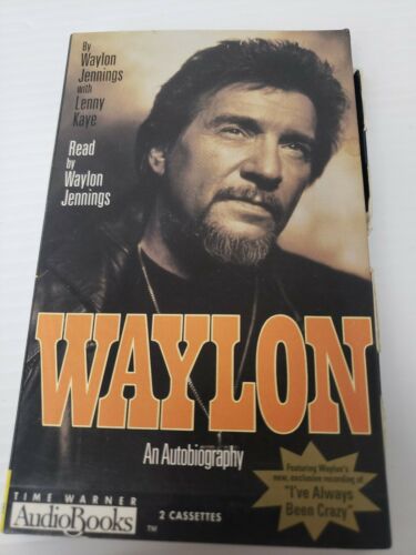 Waylon : An Autobiography With Lenny Kaye (1996, Cassette, Abridged) Audiobook