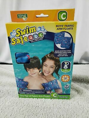 Swim Safe ABC Baby Arm Bands Blue Shark Inflatable Floaties Boys S/M 25-40lbs