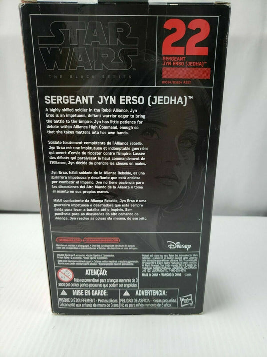 Star Wars The Black Series Rogue One SERGENT JYN ERSO