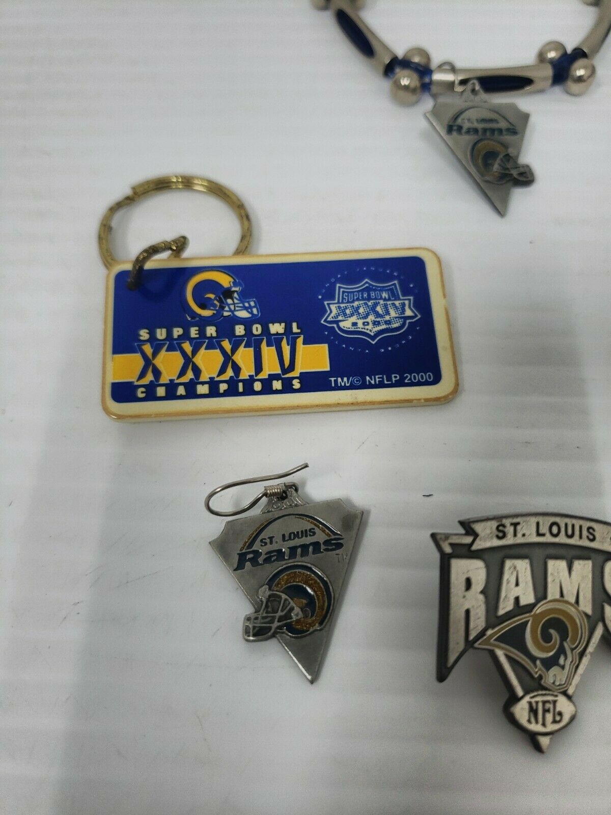 St. Louis Rams Jewelry Mixed Set See Pictures