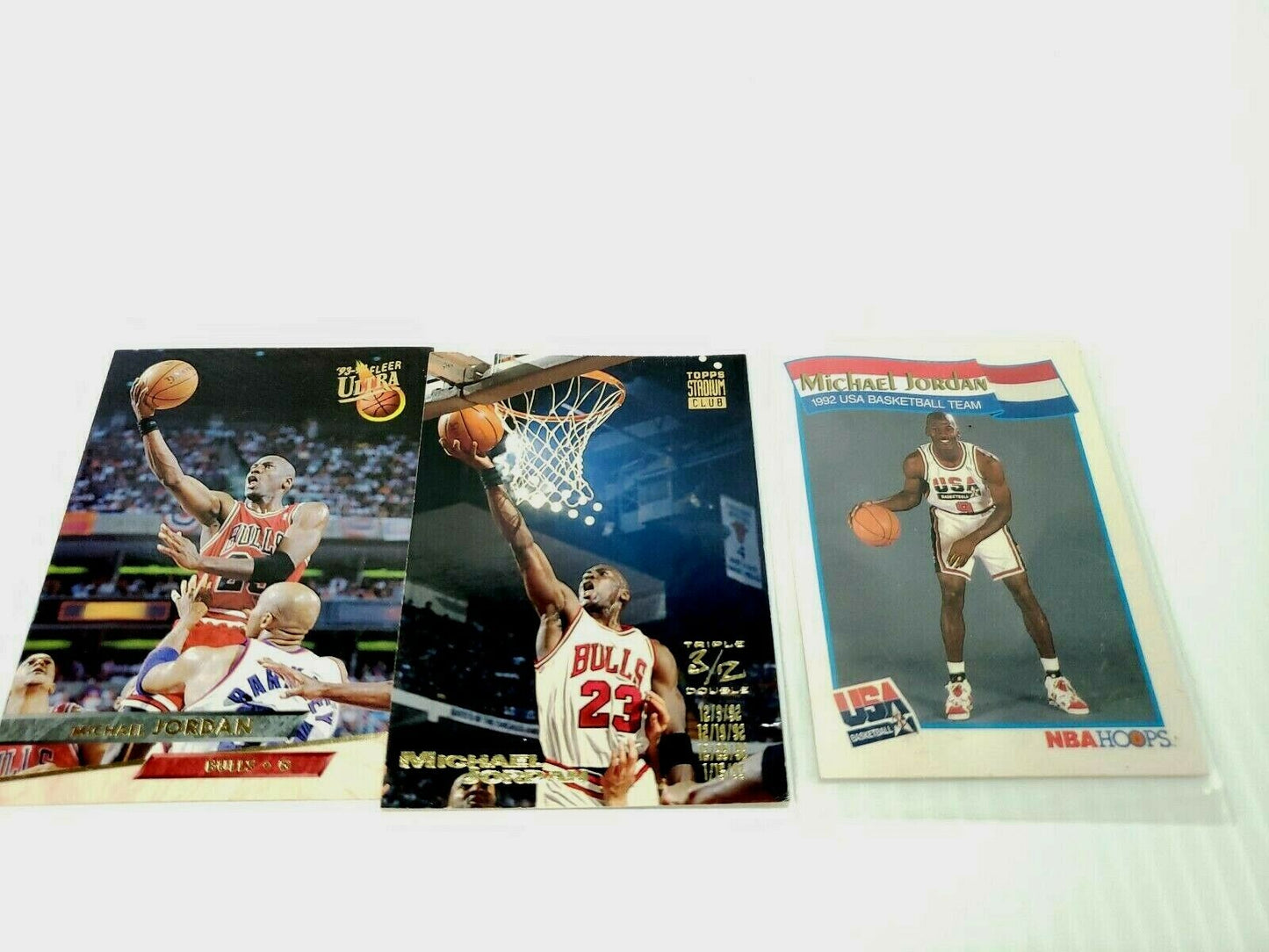 Michael Jordan Basketball Cards Mixed lot of 3