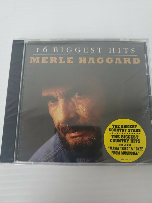 MERLE HAGGARD CD - 16 BIGGEST HITS (2011) - NOUVEAU NON OUVERT - COUNTRY