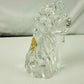 Lenox Fine Crystal Man & Woman with gold highlight