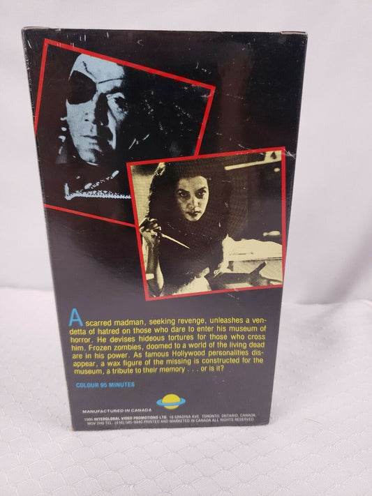 NIGHTMARE IN WAX ANNE HELM VHS HORROR UNITED VIDEO