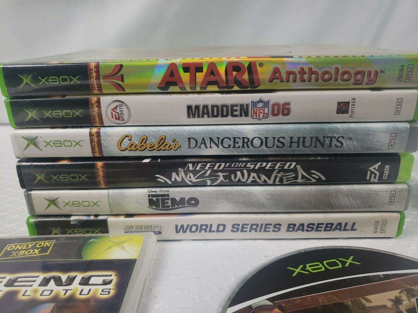 XBOX Game Lot of 9. See Pictures