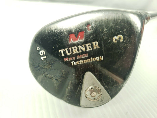 Mt Turner Max MDI 3 wood 19* FGS Tour Launch Hybrid Graphite Shaft