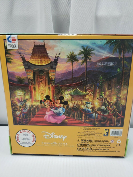 Disney Mickey Minnie Hollywood Jigsaw Puzzle 750 Piece