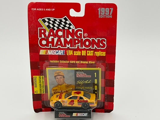 Racing Champions 1997 Edition #4 Sterling Marlin 1:64 Scale NASCAR