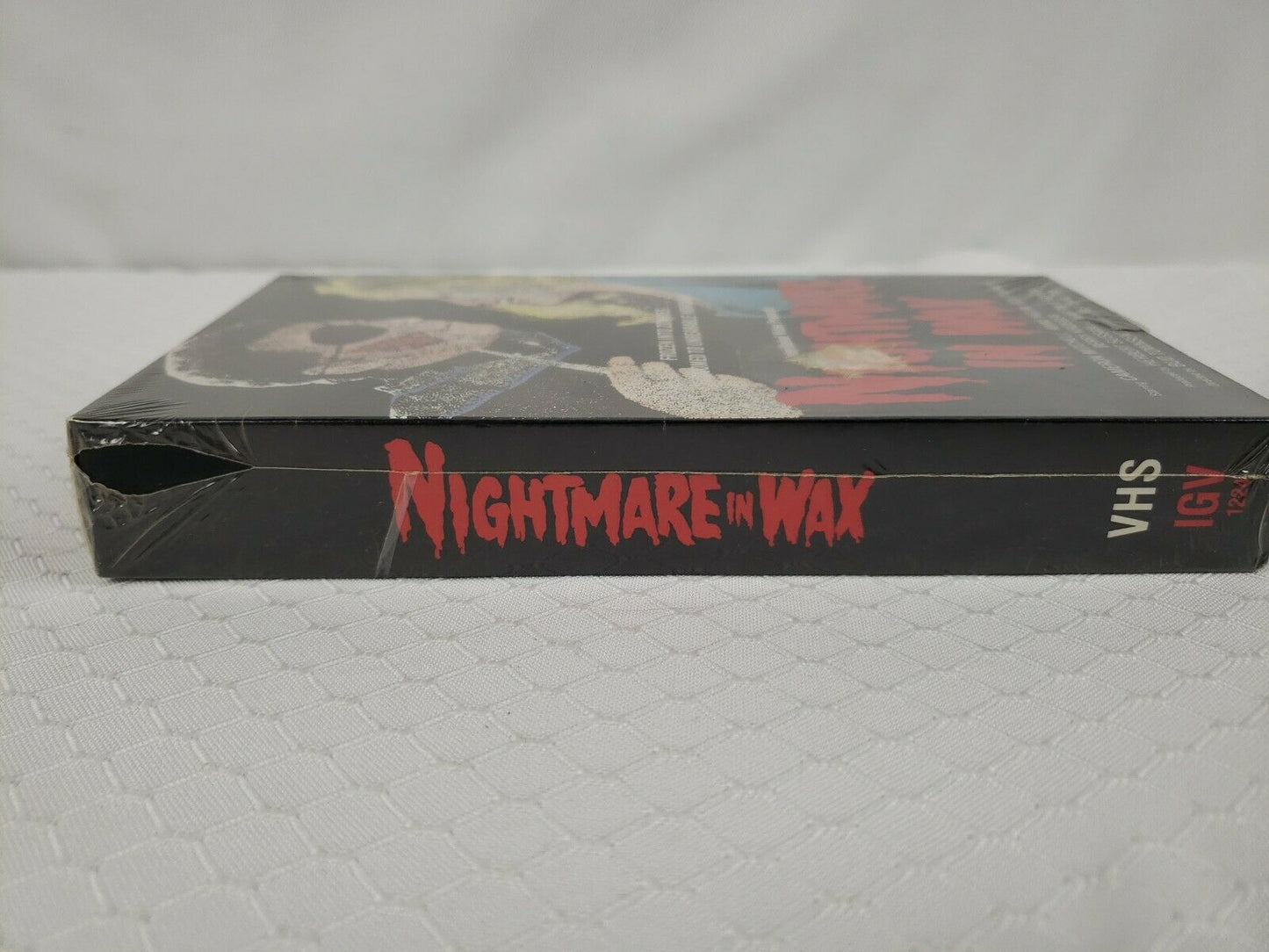 NIGHTMARE IN WAX ANNE HELM VHS HORROR UNITED VIDEO