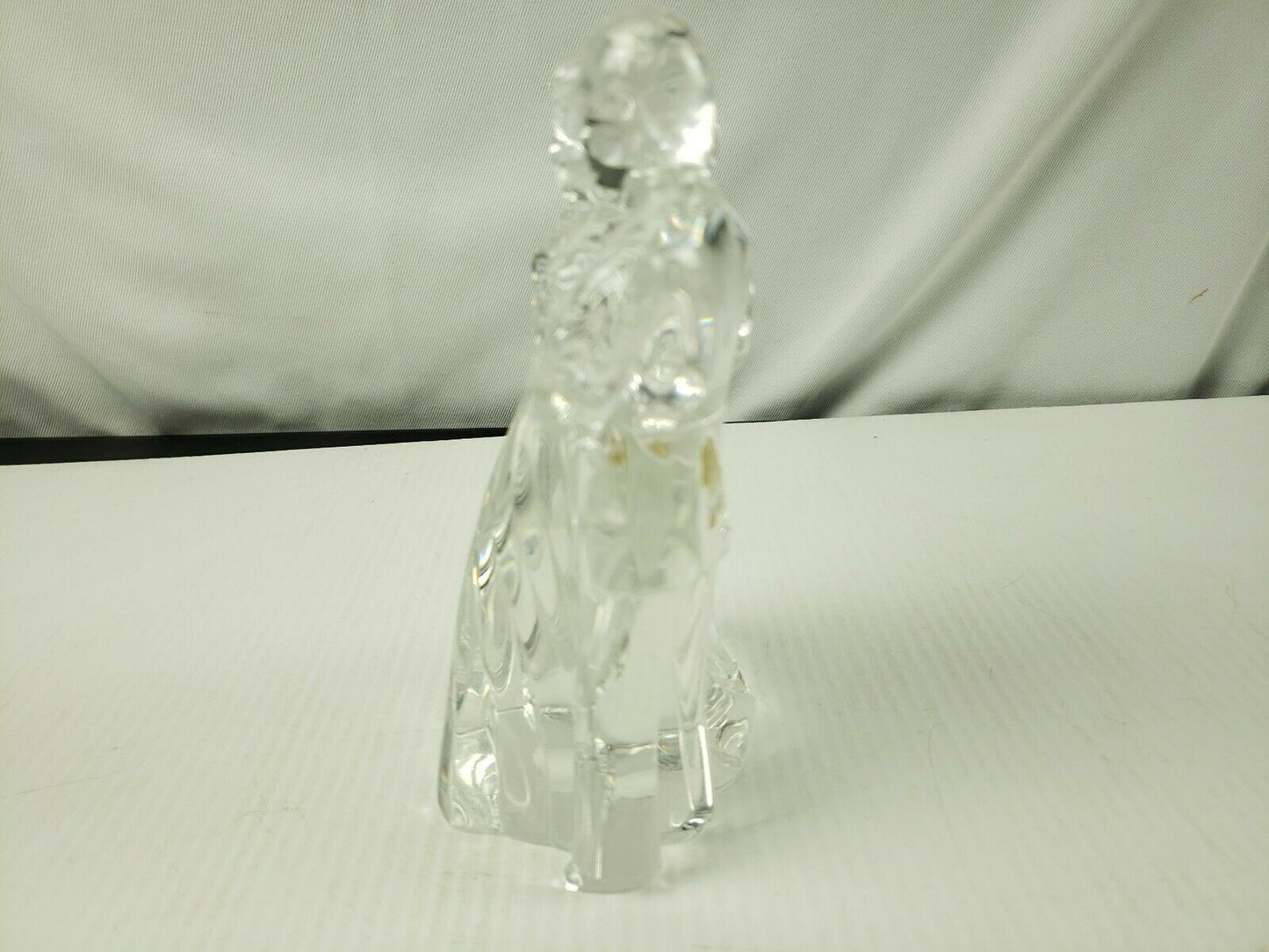 Lenox Fine Crystal Man & Woman with gold highlight