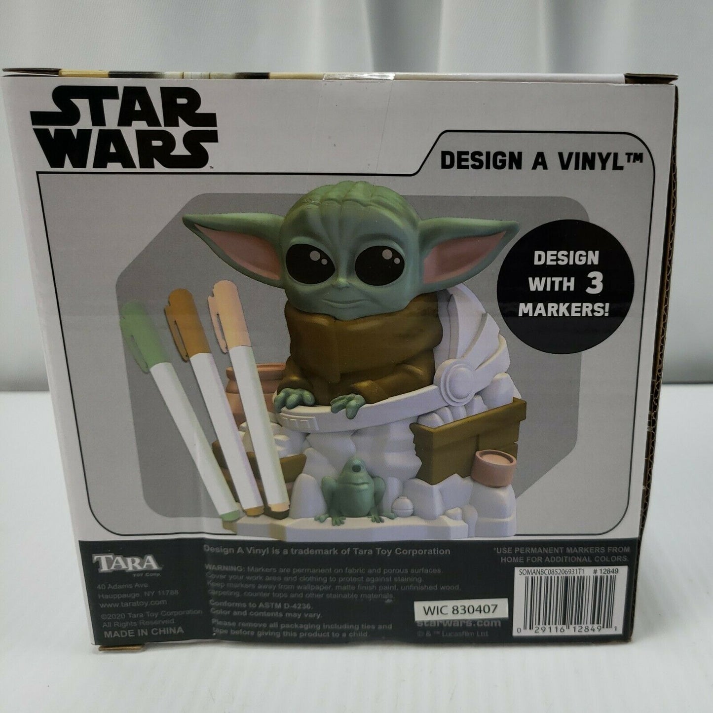 Star Wars The Mandolorian The Child Disney Design a Vinyl Color Baby Yoda 2020