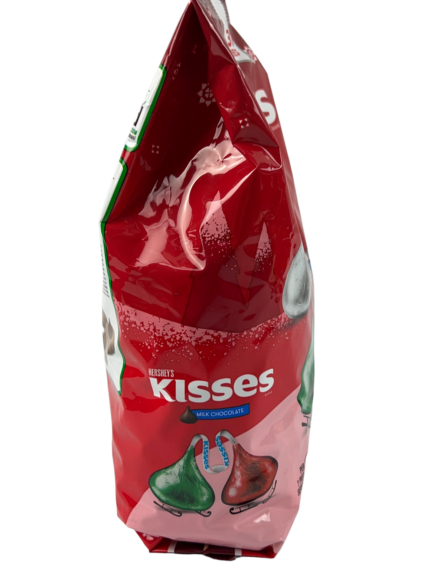 Hershey's Holiday Kisses Milk Chocolate 310Piece Net Wt 52 Oz