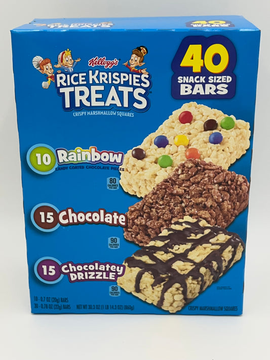 Kellogg's Rice Krispies Treats Variety Pack (40 ct.)