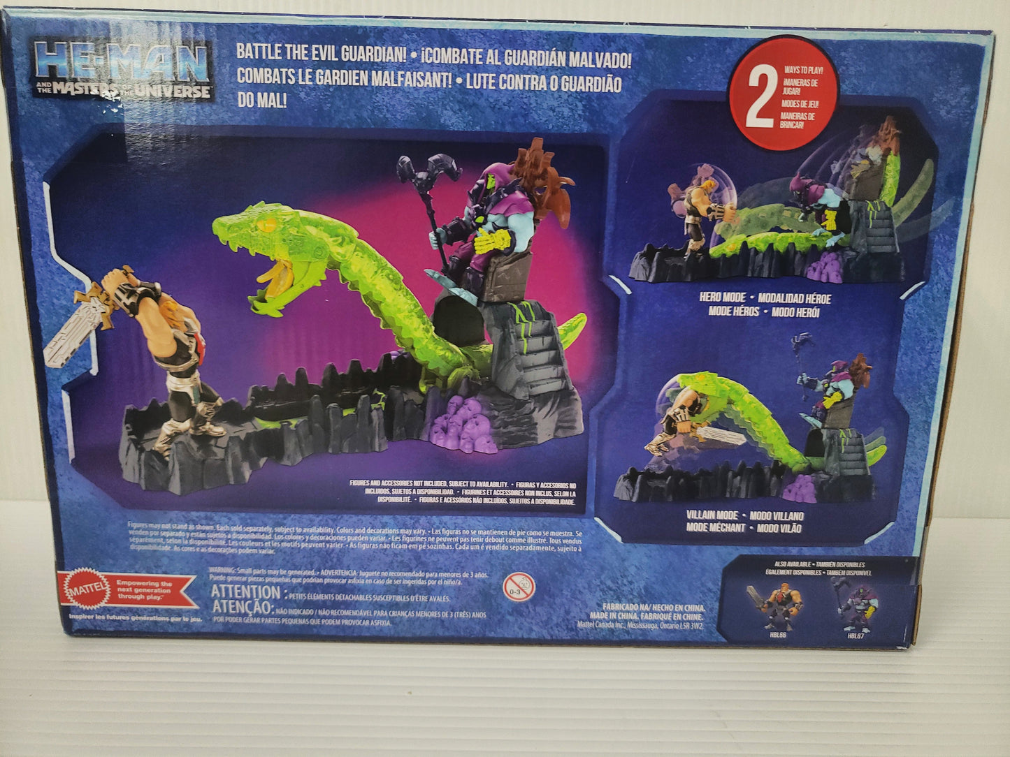 He-Man CHAOS SNAKE ATTACK Play set Masters Of The Universe MOTU