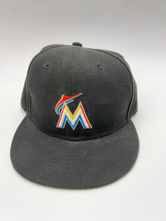 MLB Miami Marlins New Era 59Fifty Baseball Cap Size 6 5/8