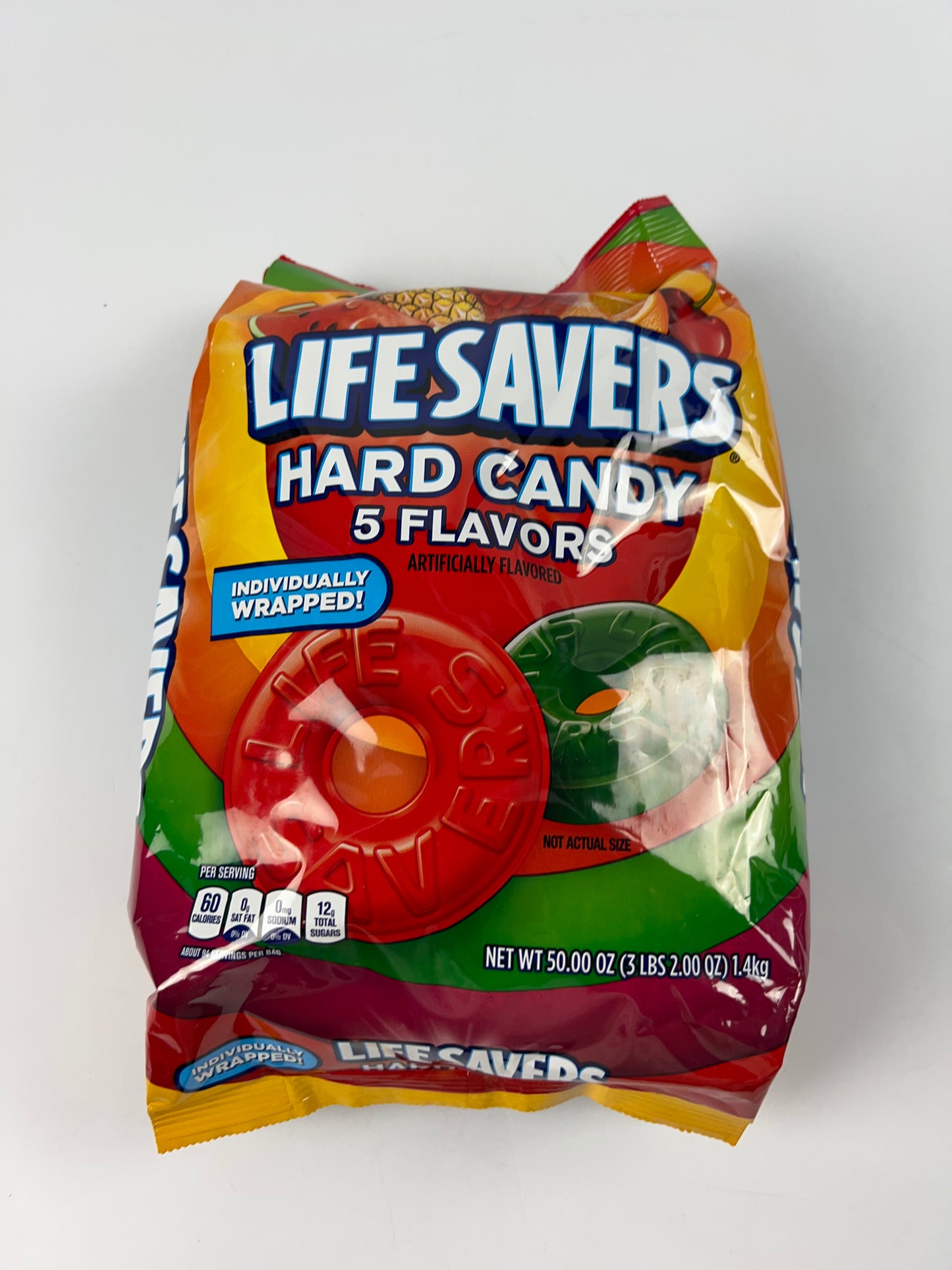 Life Savers 5 Flavors Hard Candy, Party Size - 50 oz Bag