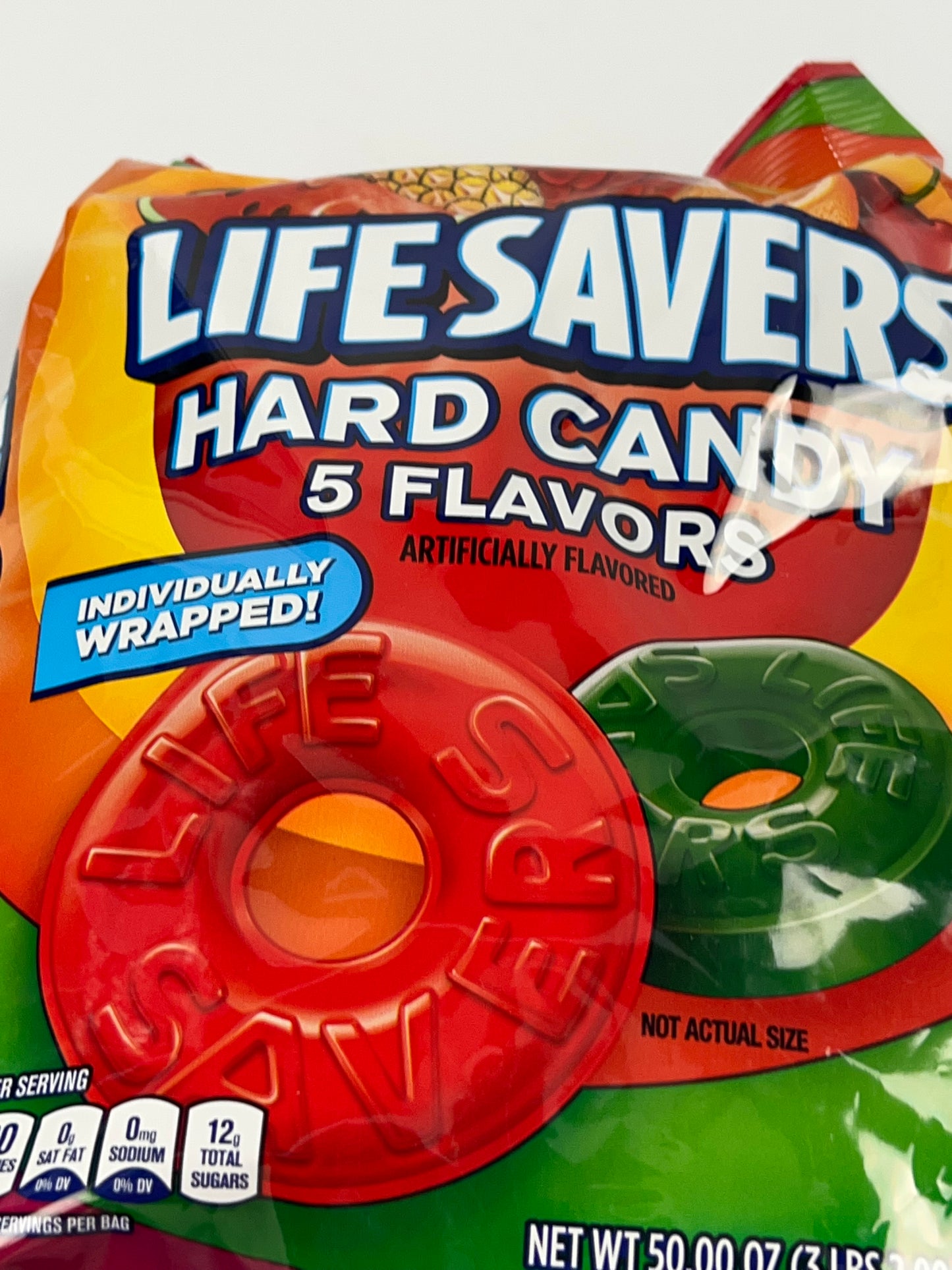 Life Savers 5 Flavors Hard Candy, Party Size - 50 oz Bag