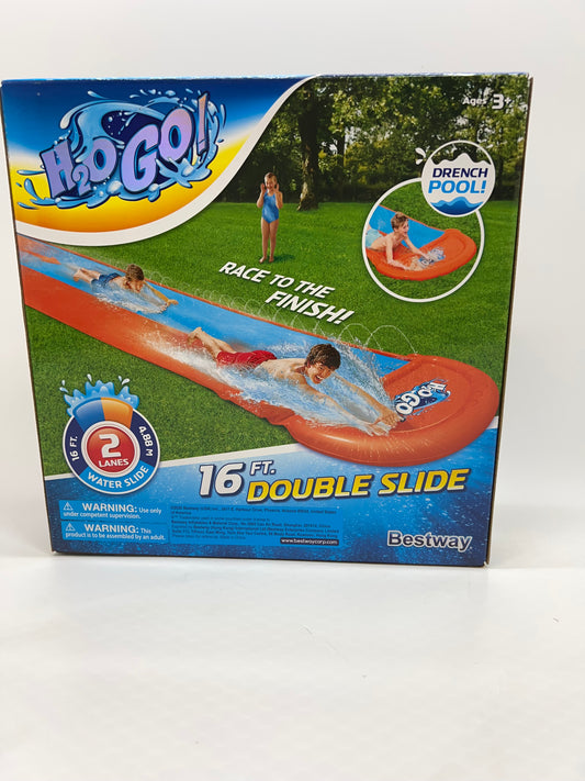 H2OGO! Double Water Slide 16'