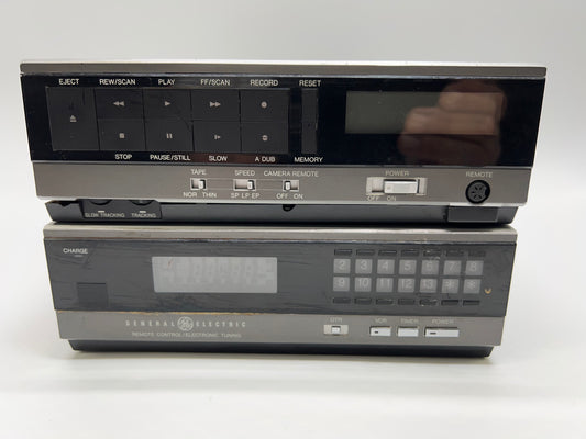 General Electric 1CVD5023X VHS Recorder w/ Channel Tuner 1CVT635