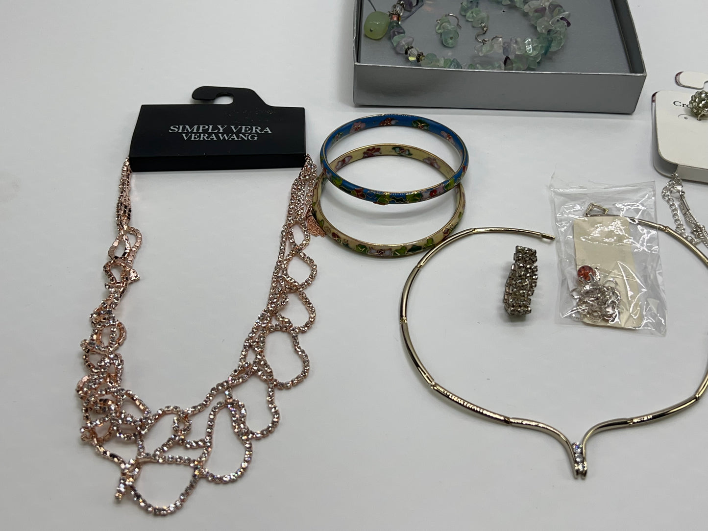 Fashion Jewelry Lot Necklaces & Rings