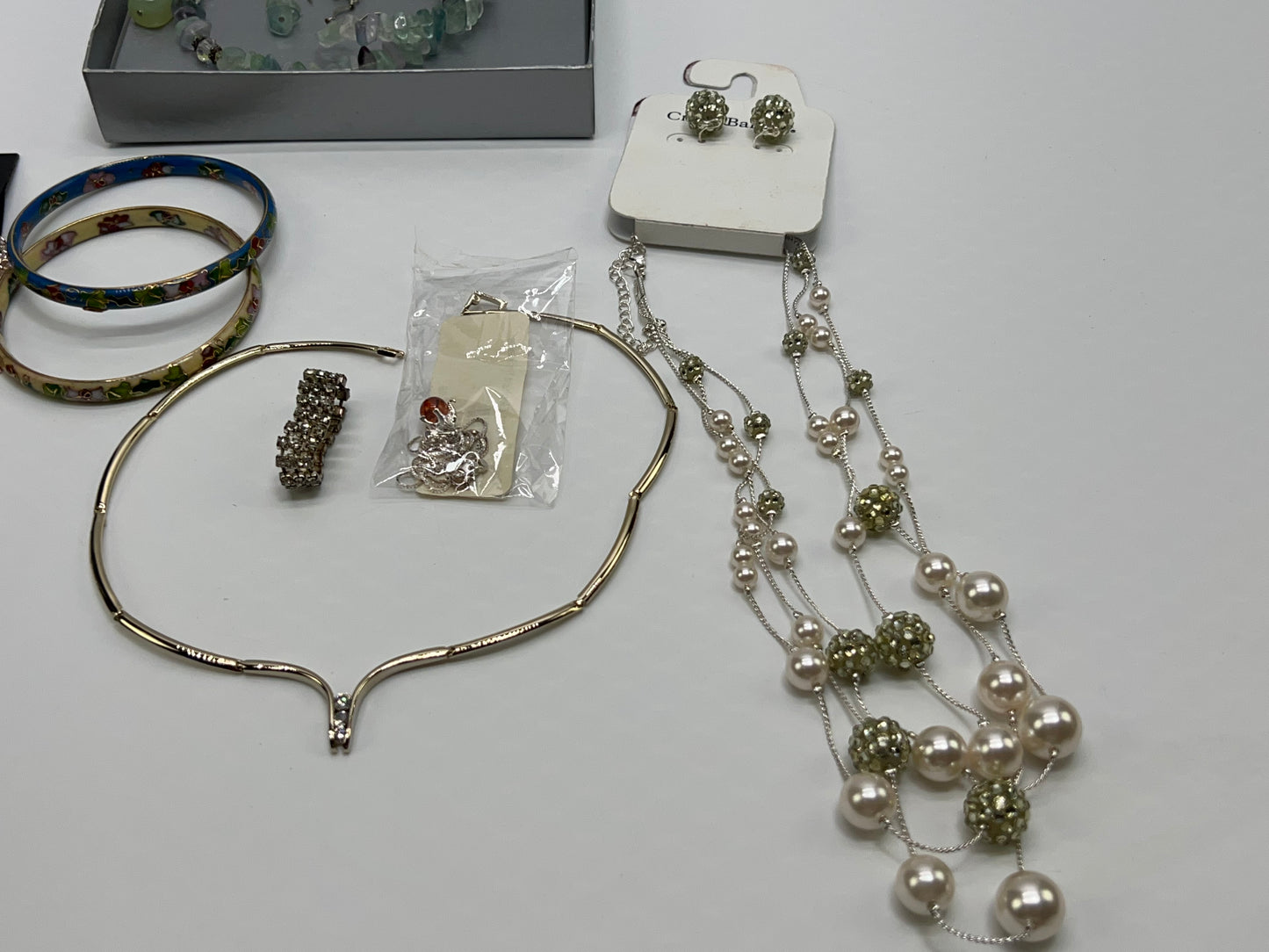 Fashion Jewelry Lot Necklaces & Rings