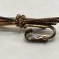Vintage Napier Sterling Silver Fur Clip Pin Brooch