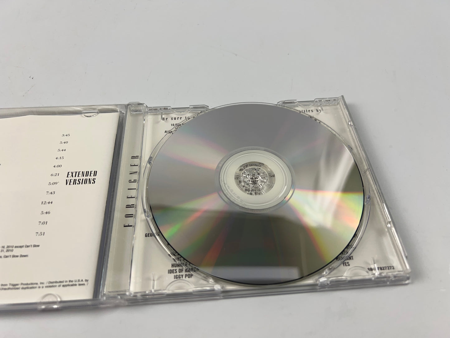 Foreigner - Extended Versions (CD, SONY Music, 88697827272 )