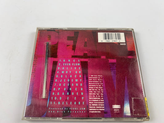 Ten by Pearl Jam (CD, 1991)
