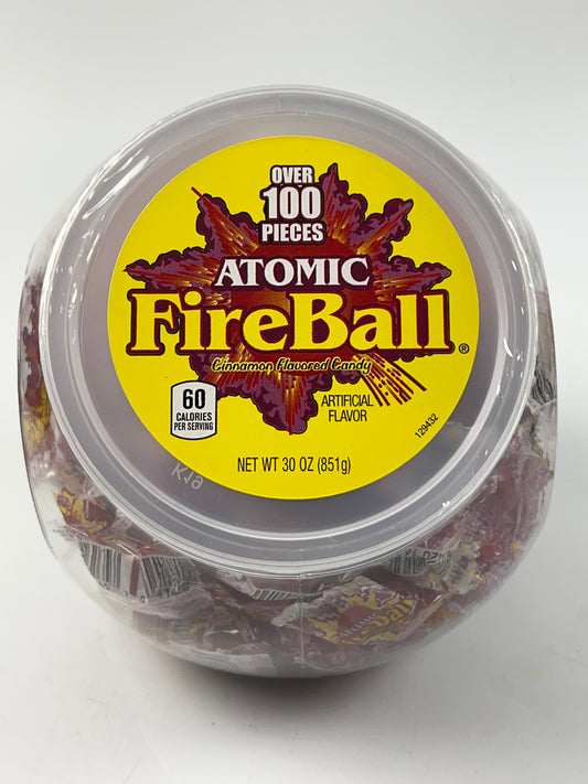 Bonbons aromatisés à la cannelle Atomic Fire Ball, 30 oz. 