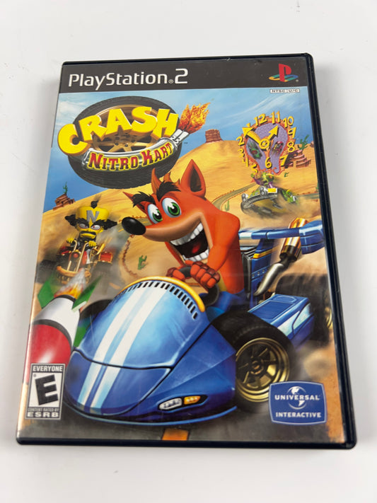 Crash Nitro Kart (Sony PlayStation 2, 2003) PS2 Complete With Manual CIB