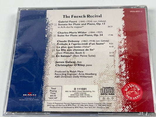 THE FRENCH RECITAL - CD 1996 - James GALWAY & Christopher O'RILEY