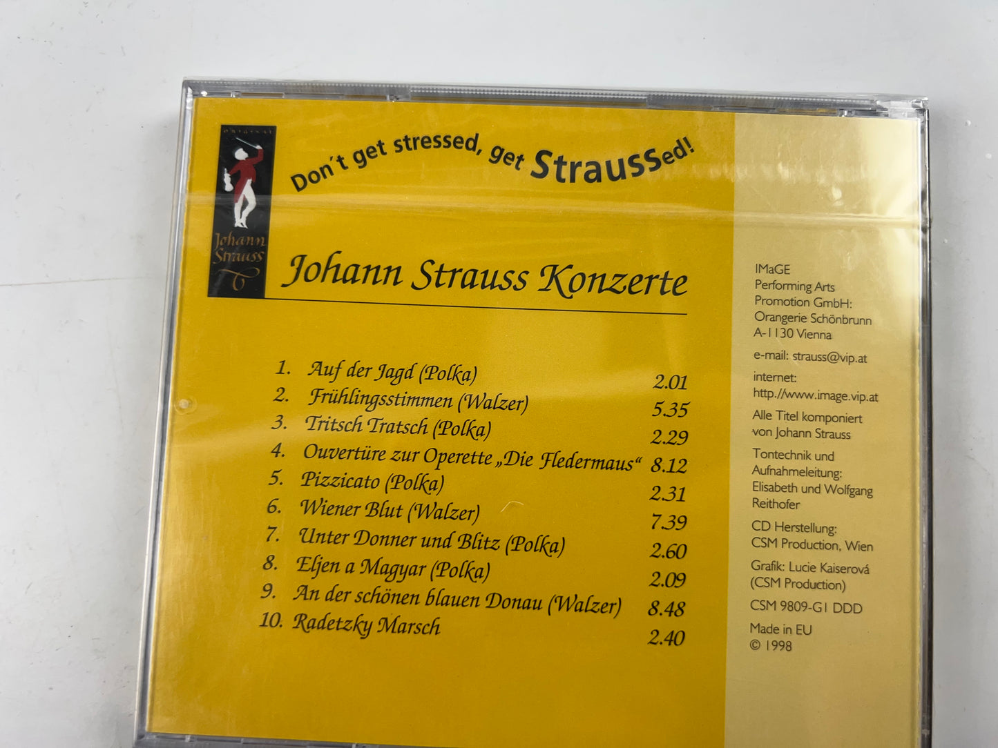 Johann Strauss Konzerte CD