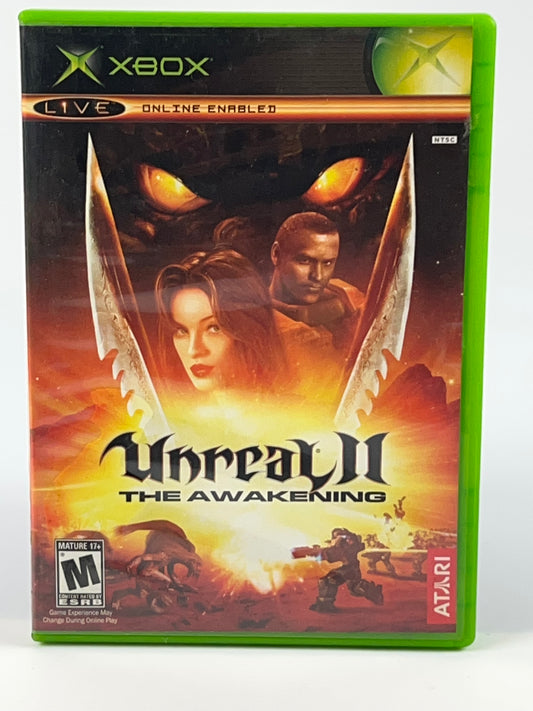 Unreal 2 II: The Awakening Original Xbox (Microsoft Xbox, 2004) Disc & Case Only