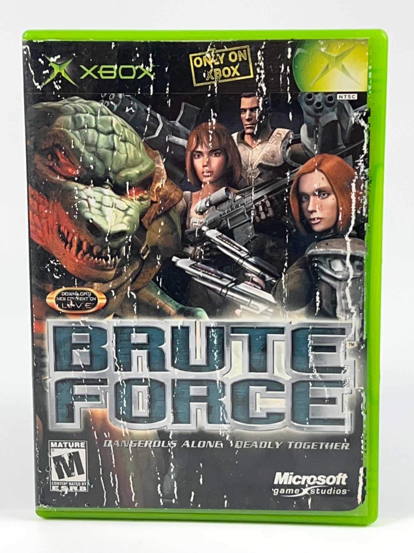 Brute Force (Microsoft Xbox, 2003) Disque et boîtier uniquement