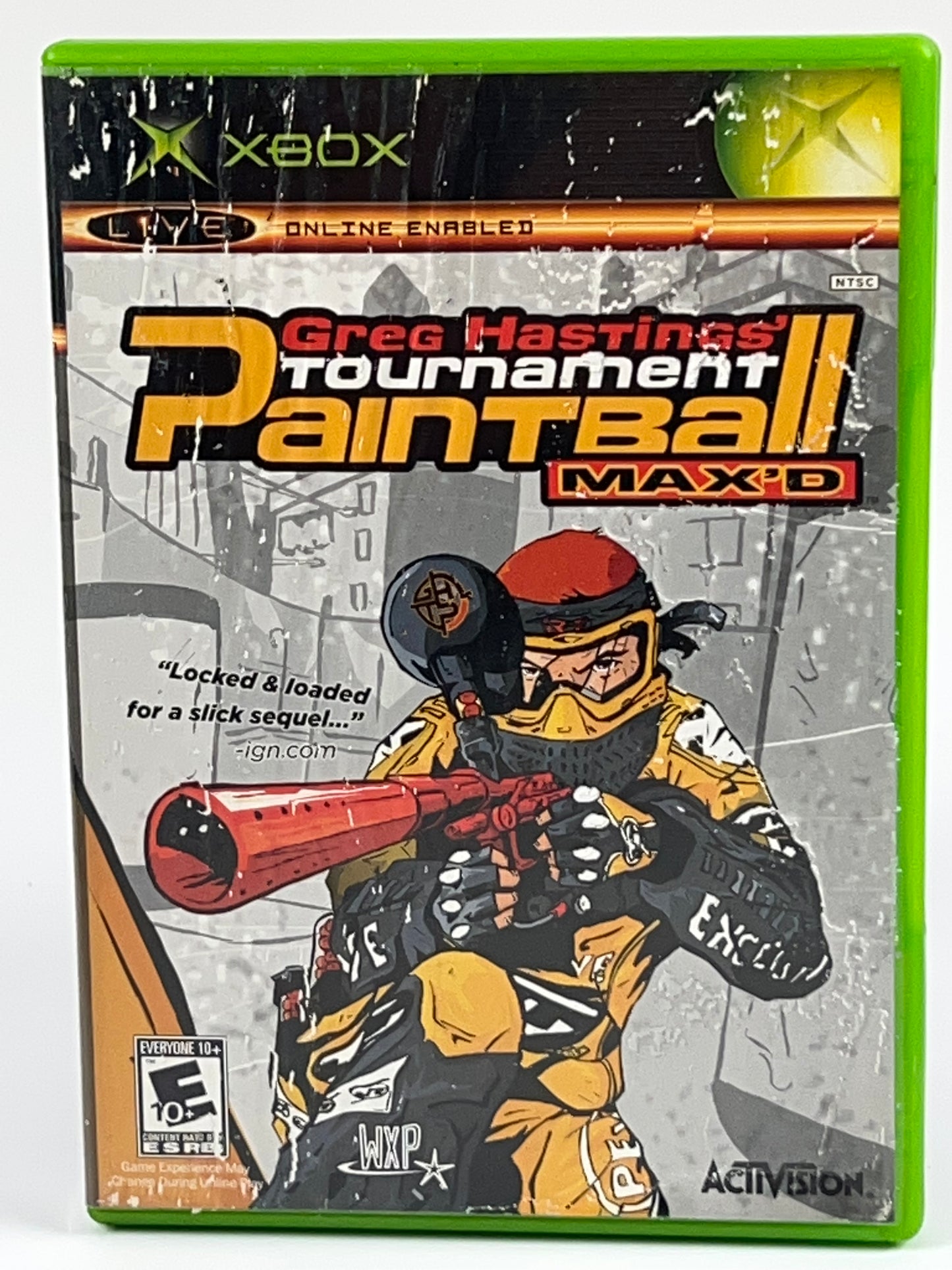 Greg Hastings' Paintball Max'D Tournament Xbox Disc & Case Only