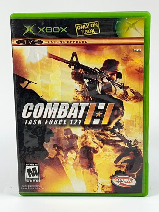 Combat Task Force 121 (Microsoft Xbox, 2005) Disc & Case Only