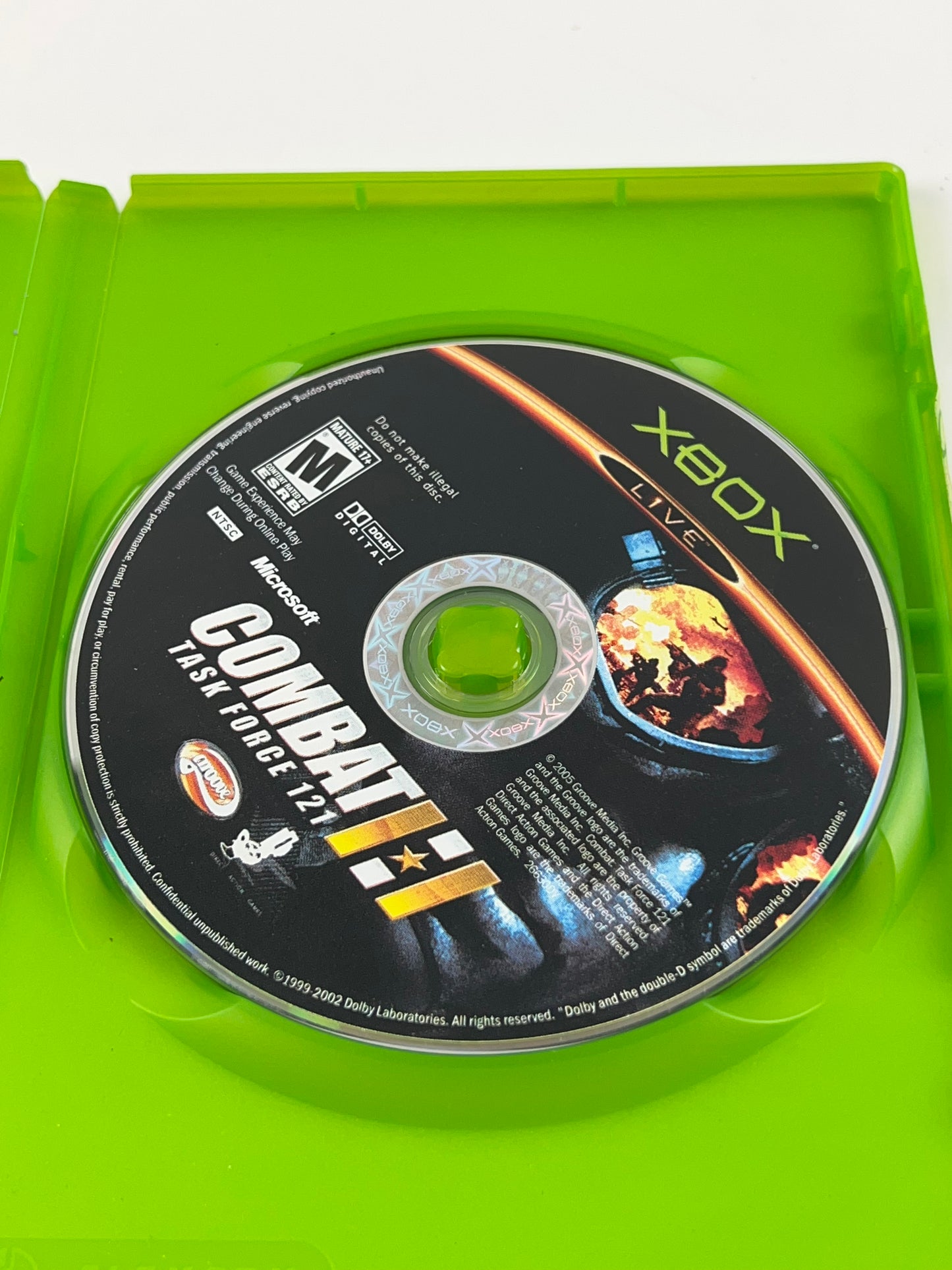 Combat Task Force 121 (Microsoft Xbox, 2005) Disc & Case Only