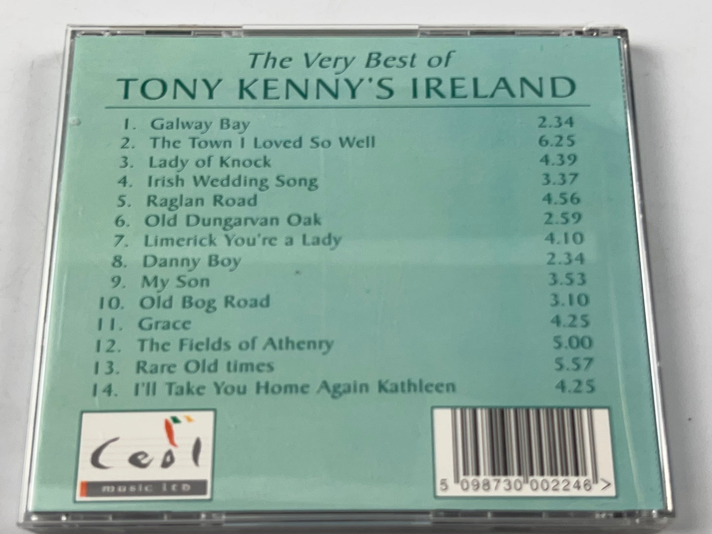 The Very Best of Tony Kenny's Ireland CD