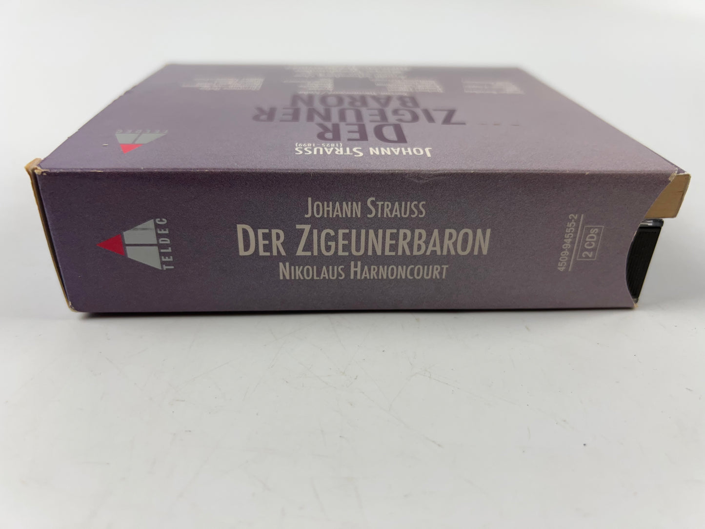 Strauss: Der Zigeunerbaron 2 CD Set Gypsy Tzigane Wiener Symphoniker Harnoncourt