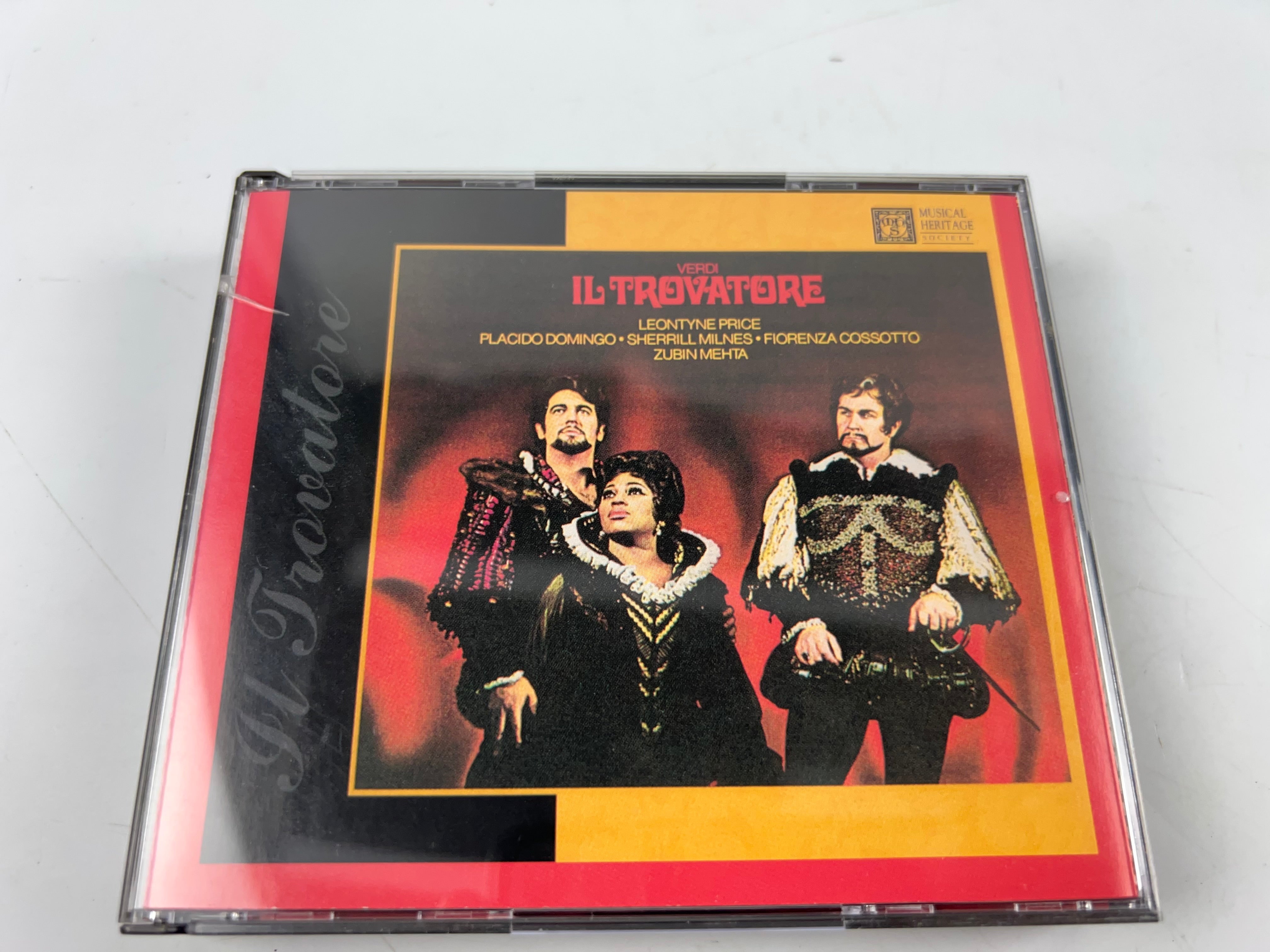 Verdi: Il Trovatore by Mehta, Domingo, Price, Milnes, Cossotto (2 CD S –  Flippin Goodies
