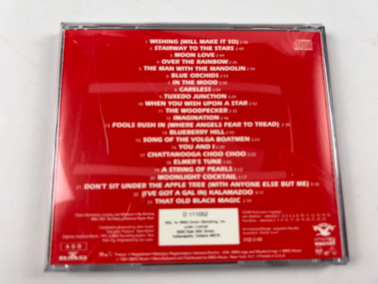 Glenn Miller Chattanooga Choo Choo The #1 Hits CD Very Good